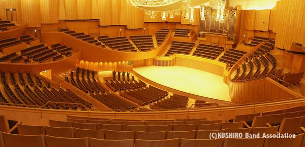 第57回北海道吹奏楽コンクールの舞台となった札幌コンサートホールkitara(札幌市中央区)